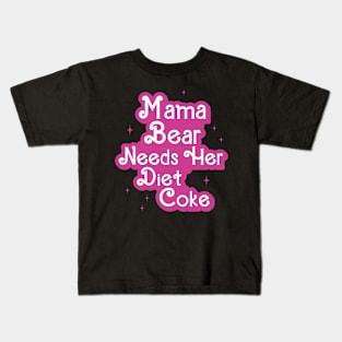 Mama bear needs her diet Kids T-Shirt